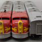 Marx 1095 Vintage O Santa Fe ABA Diesel Locomotives VG