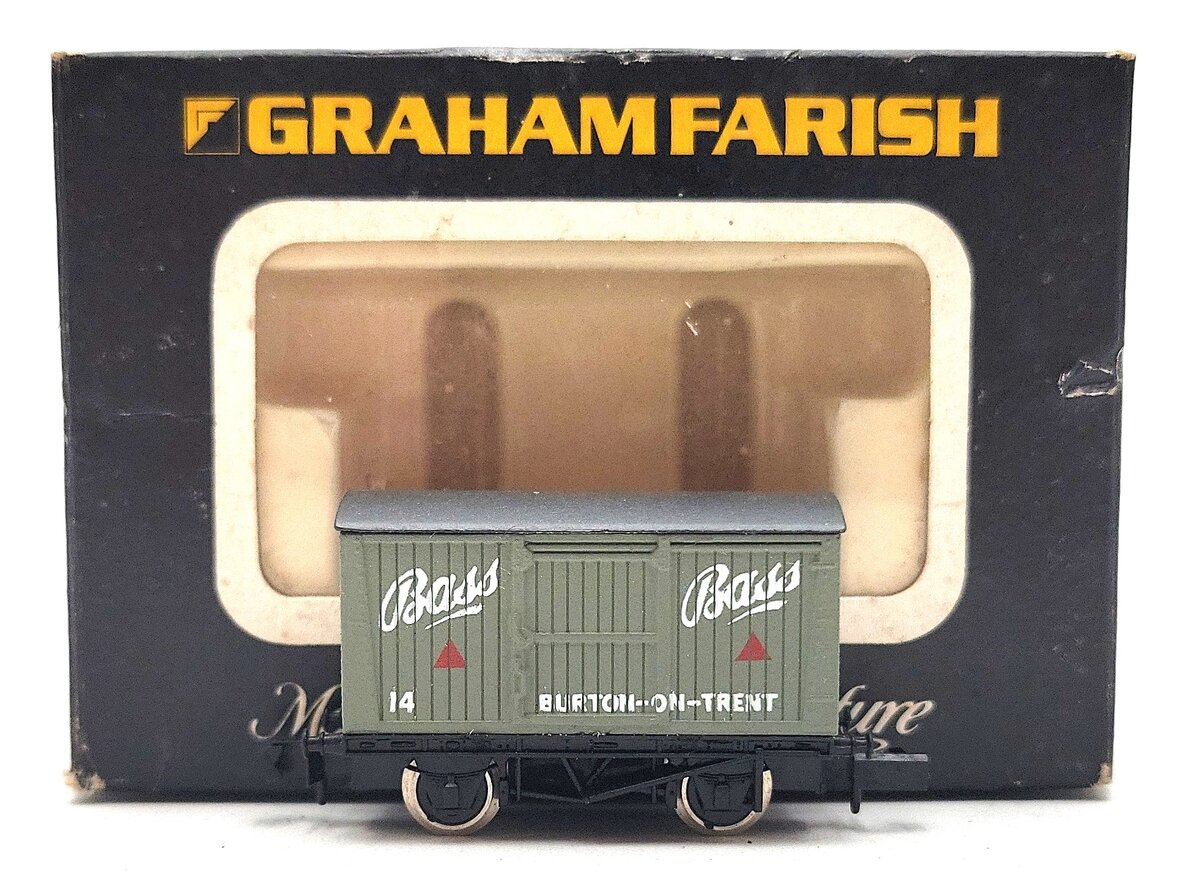 Graham Farish 2311 N Bass Single Vent Wagon #14 LN/Box