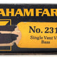 Graham Farish 2311 N Bass Single Vent Wagon #14 LN/Box