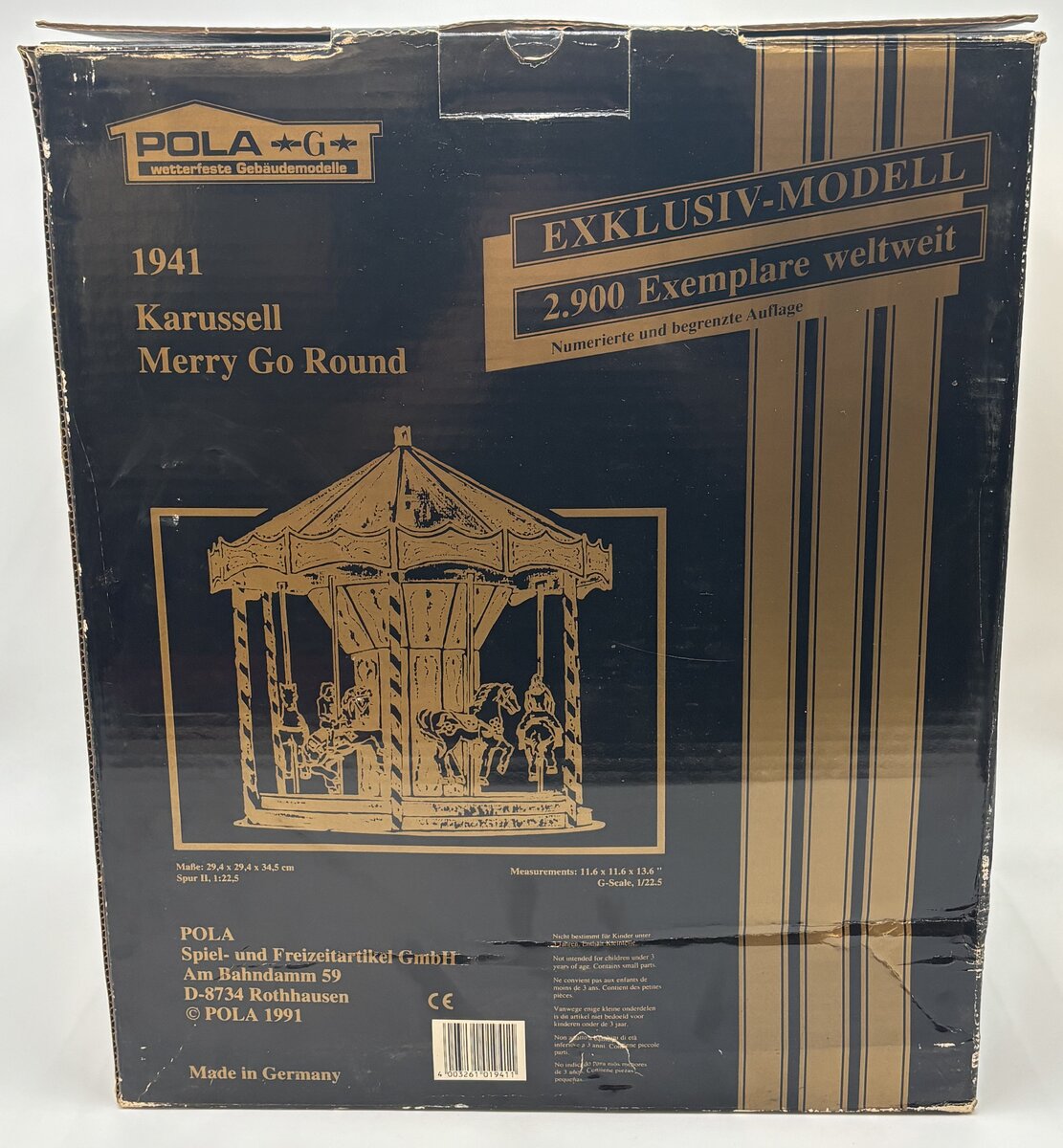 Pola 01082 Karussell Merry Go Round EX/Box
