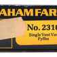 Graham Farish 2316 N Scale "Fyffes Brand" Single Vent Box Car LN/Box