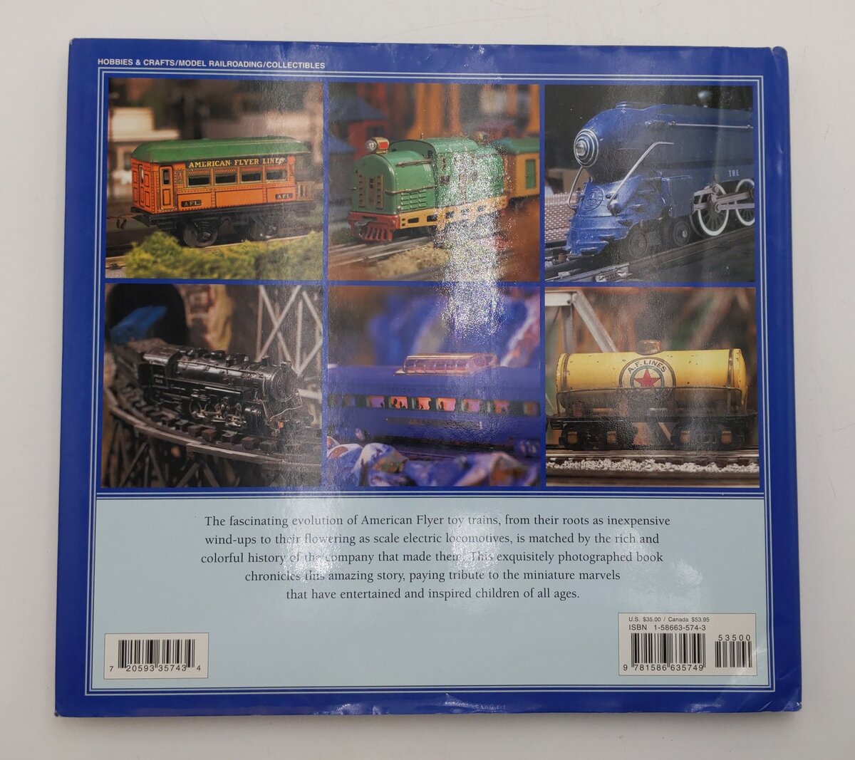 American Flyer: Classic Toy Trains Hardcover Book By Gerry and Janet Souter VG