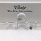 Dept 56 52624 White Picket Fence with Gate Set EX/Box