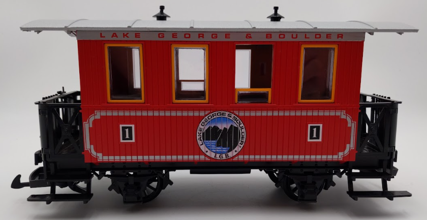 LGB 3306 G Scale Lake George & Boulder Passenger Car EX/Box