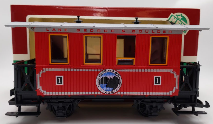 LGB 3306 G Scale Lake George & Boulder Passenger Car EX/Box