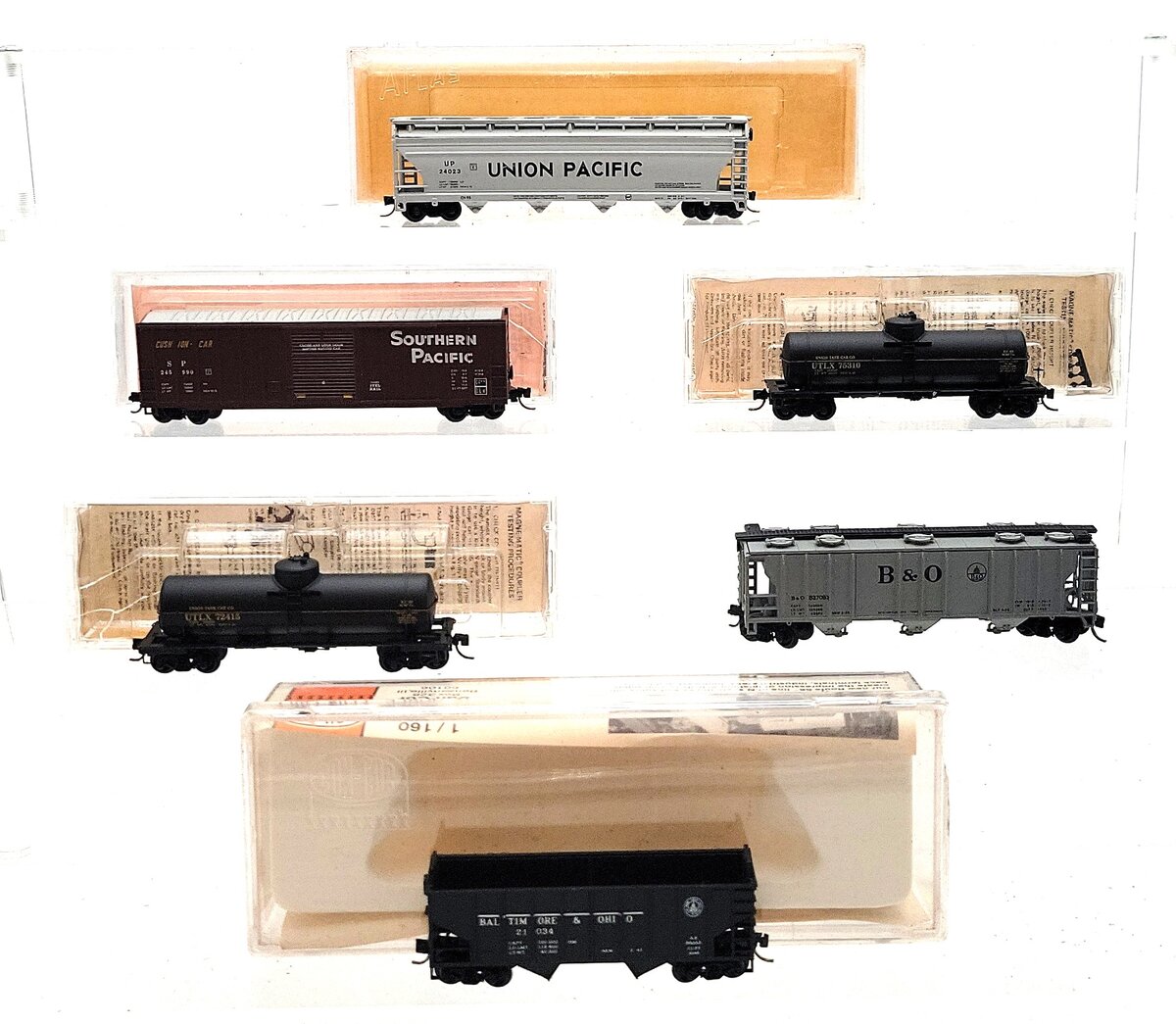 Micro-Trains, Con-Cor, & Other N Scale Assorted Freight Cars [6] VG