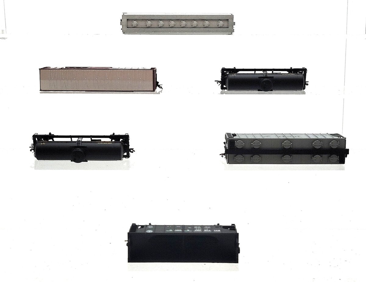 Micro-Trains, Con-Cor, & Other N Scale Assorted Freight Cars [6] VG