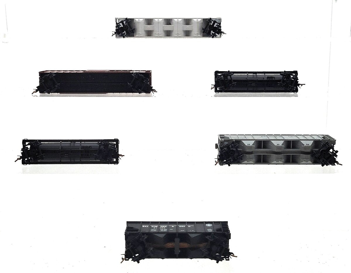 Micro-Trains, Con-Cor, & Other N Scale Assorted Freight Cars [6] VG