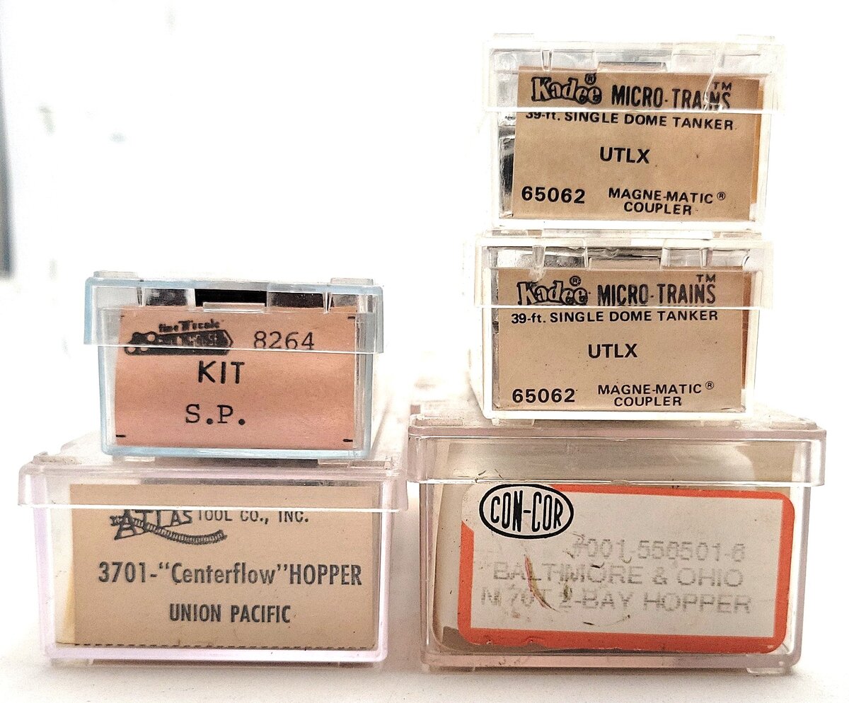 Micro-Trains, Con-Cor, & Other N Scale Assorted Freight Cars [6] VG
