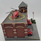 Menards 279-5927 O Scale Fire Station Building #9 VG