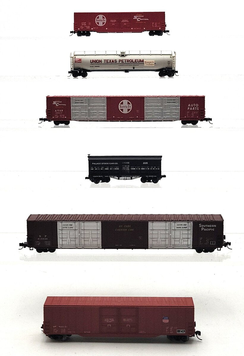 Atlas, Con-Cor, & Other N Scale Assorted Freight Cars [6] EX/Box