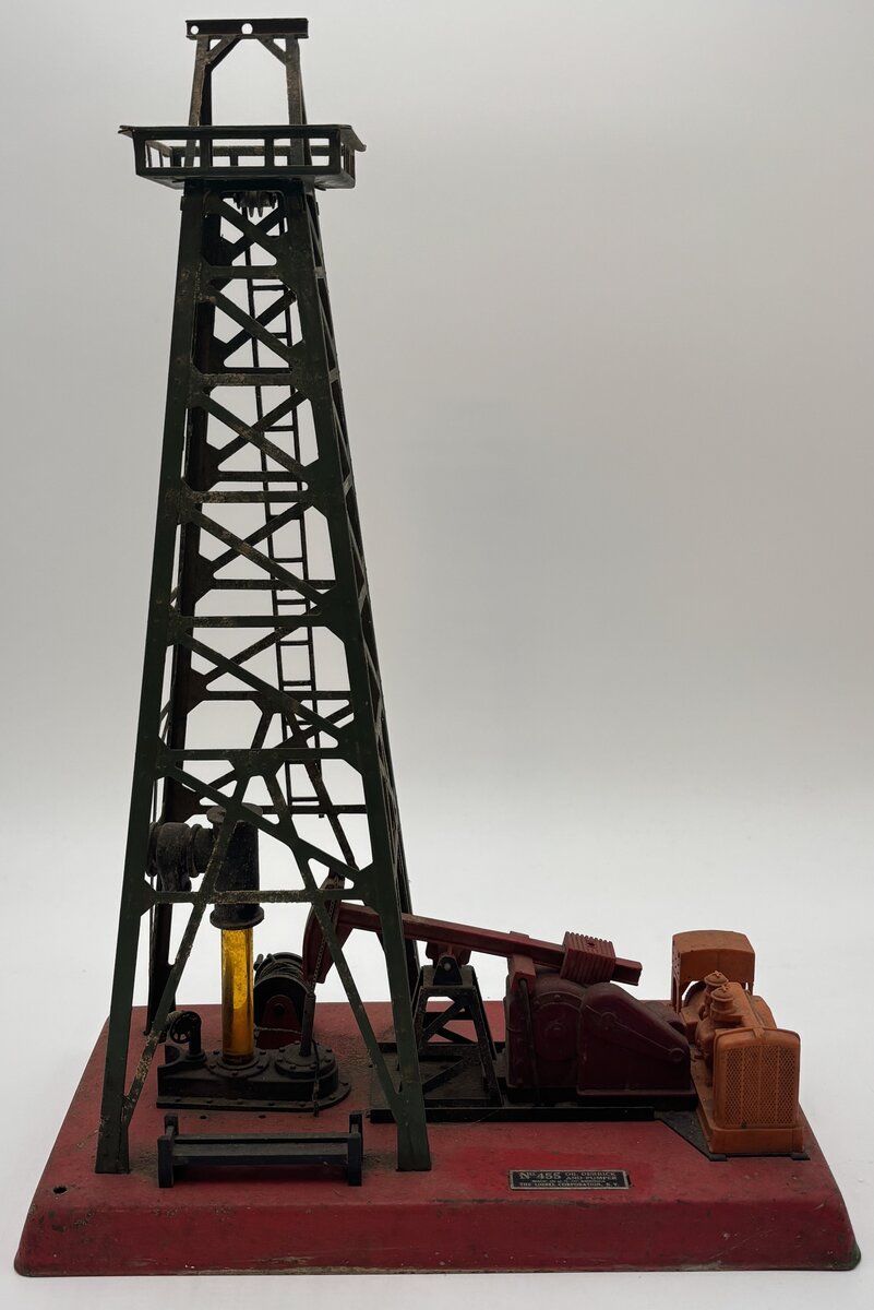 Lionel 455 Vintage O Operating Oil Derrick and Pumper