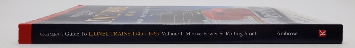 Lionel Trains 1945-1969 Vol.1 Paperback Book By Paul V. Ambrose EX