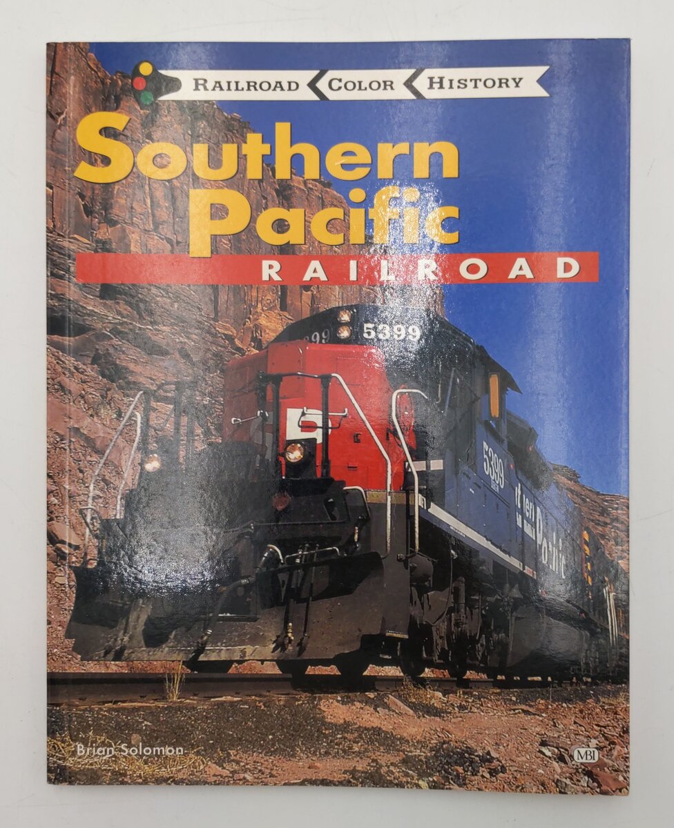 Southern Pacific Railroad Paperback Book By Brian Solomon VG