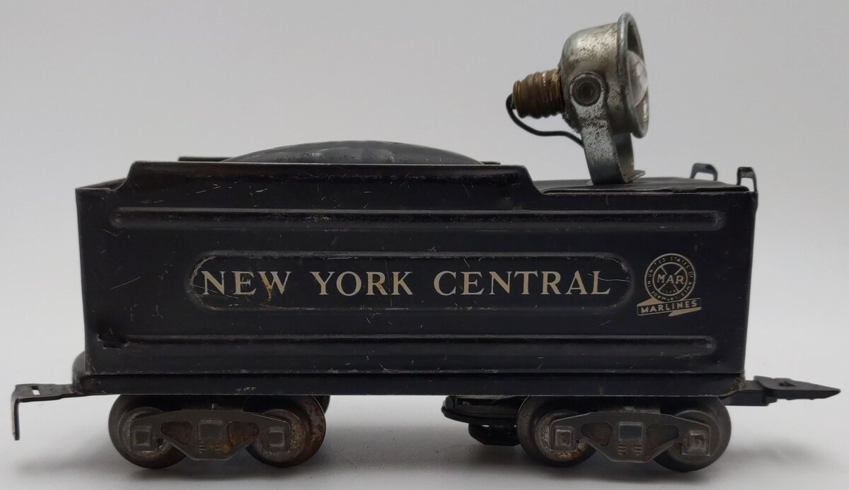 Marx 951 O Gauge Vintage New York Central Wedge Tender With Searchlight VG