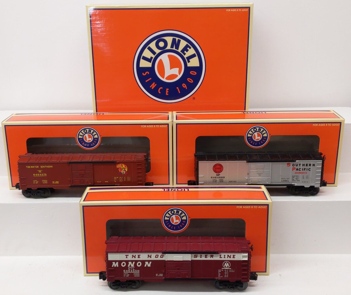 Lionel 6-39223 O Gauge 6464 Boxcar Archive 3-Pack LN/Box