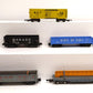 American Flyer S Gauge Assorted Freight Cars: 24124, 24125, 24213, 627, 637 [5] VG