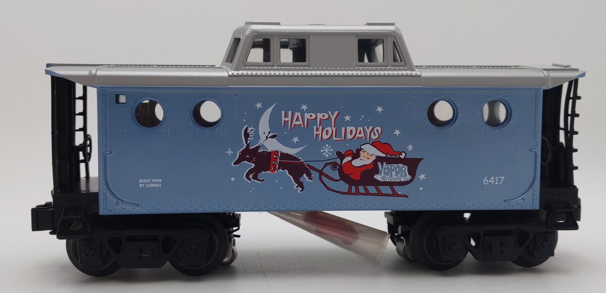 Lionel 6-19781 Vapor Records Holiday Porthole Caboose #6417 LN/Box