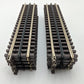 Atlas 6050 O Nickel Silver 10" Straight Track with Brown Ties [10] EX