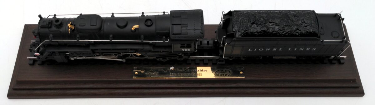Hallmark 726 Lionel Berkshire Steam Locomotive and Tender with Display Case MT/Box