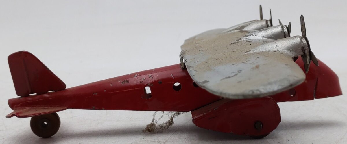 Marx Vintage Wyandotte Pressed Steal "China Clipper" Airplane