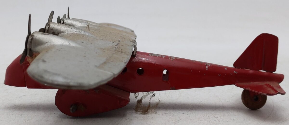 Marx Vintage Wyandotte Pressed Steal "China Clipper" Airplane