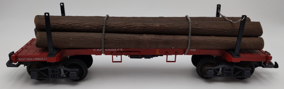 LGB 41660 G Scale Log Car with Log Load VG/Box