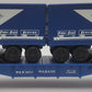 Lionel 6-16314 O Gauge Wabash Flatcar with Wabash Trailers #16314 EX/Box