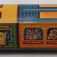 Vintage Tinplate Circus Unpowered Diesel Passenger Car Toy VG