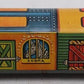 Vintage Tinplate Circus Unpowered Diesel Passenger Car Toy VG