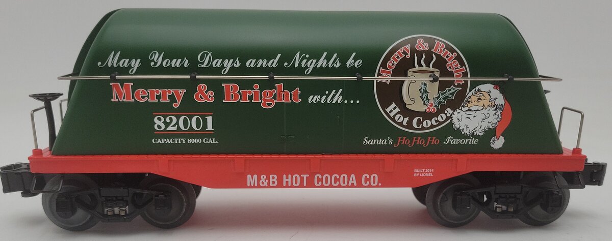 Lionel 6-82001 O Gauge Merry & Bright Hot Cocoa Car EX/Box