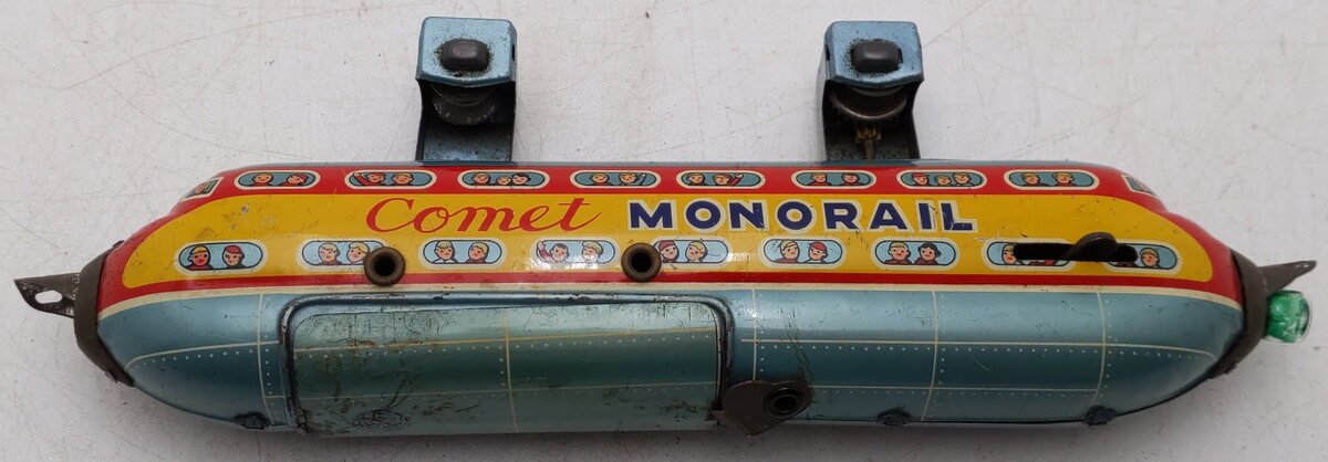 TN Nomura Japan Vintage Comet Monorail w/ Metal Track