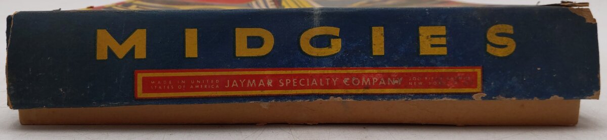 Marj Vintage Midgies Wooden Toy Train Set VG/Box