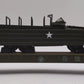 MTH 30-70105 O Gauge U.S. Army Flat Car with GMC DUKW #602322 EX