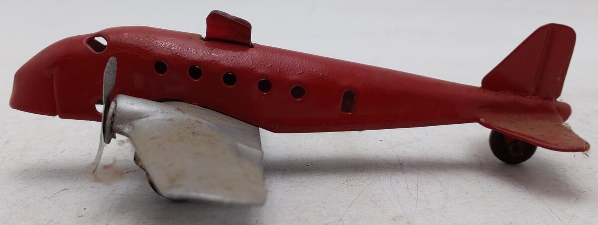 Marx Vintage Wyandotte Pressed Steal Airplane