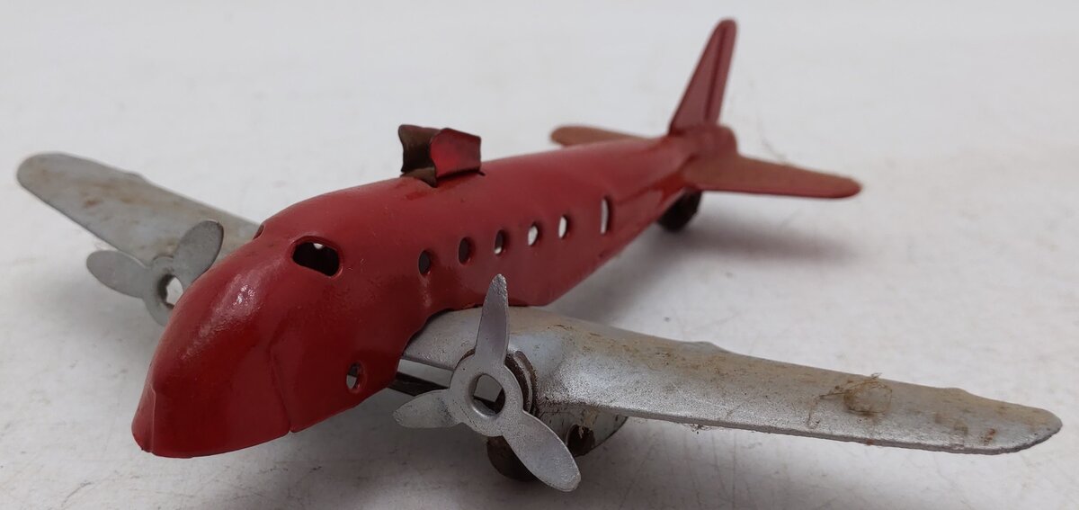 Marx Vintage Wyandotte Pressed Steal Airplane