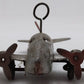 Marx Vintage Pressed Steal Airplane