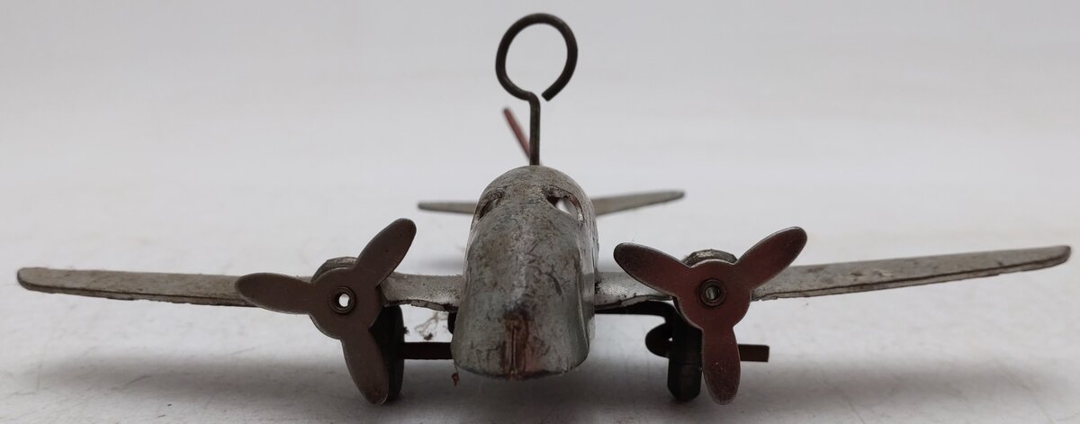 Marx Vintage Pressed Steal Airplane