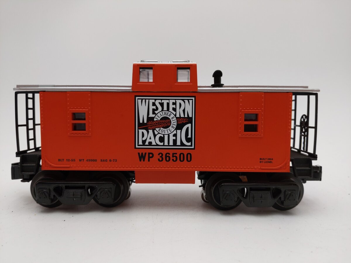 Lionel 6-36500 O Gauge Western Pacific Caboose EX/Box