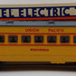 Lionel 6-16073 O Gauge Union Pacific "Westfield" Passenger Car #6073 EX/Box