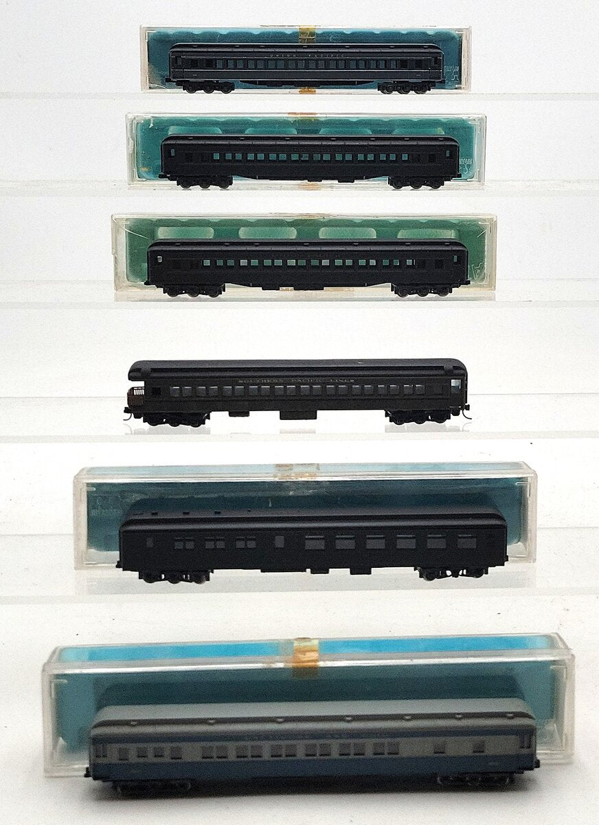 Rivarossi & Other N Scale Assorted Passenger Cars [6] EX