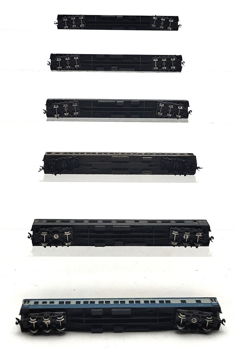 Rivarossi & Other N Scale Assorted Passenger Cars [6] EX