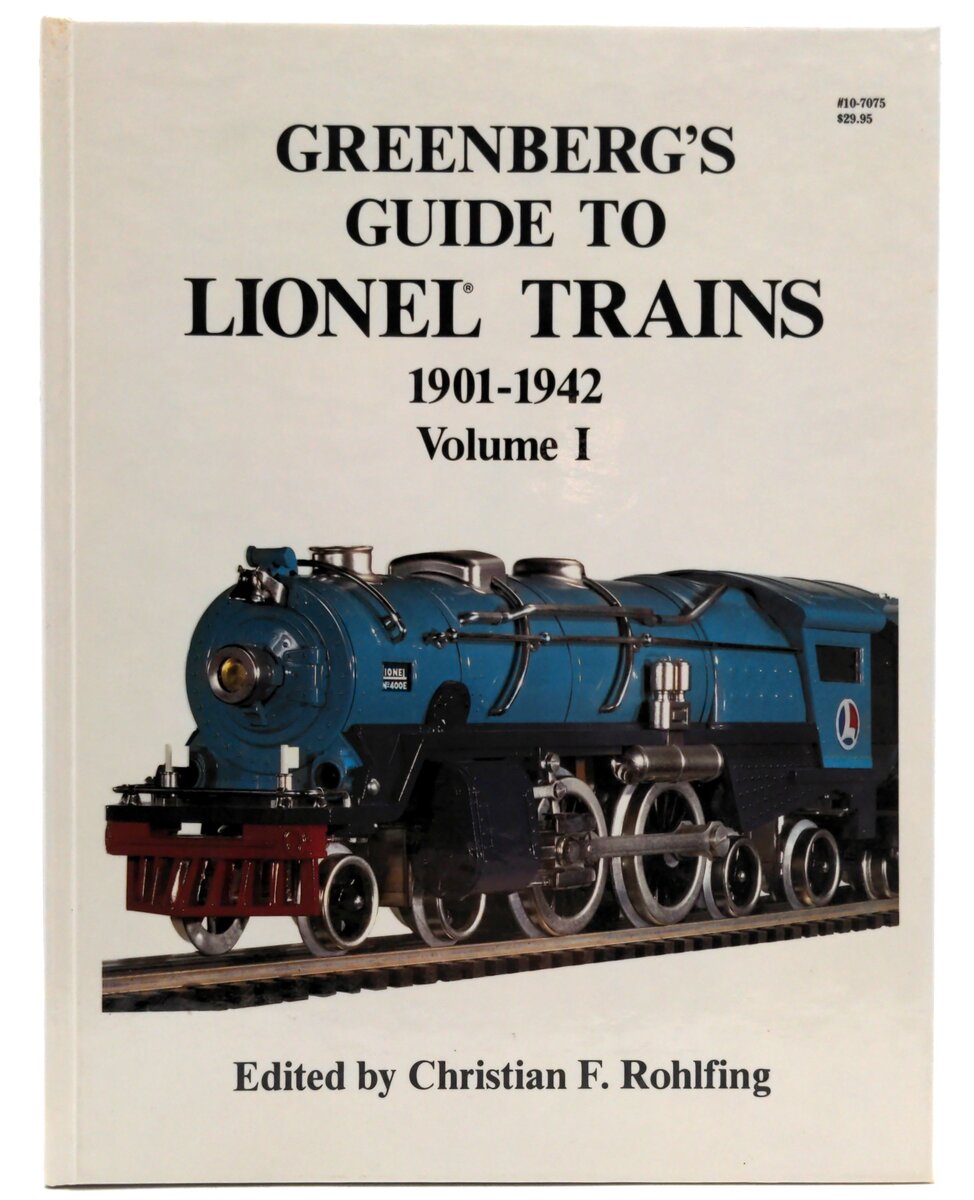 Greenberg Books 0-897778-069-x Guide TO Lionel Trains 1901-1942 Vol.1- Greenberg VG