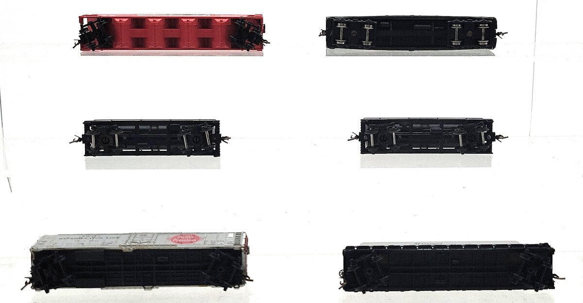 Atlas, Arnold, & Other N Scale Assorted Freight Cars [6] VG