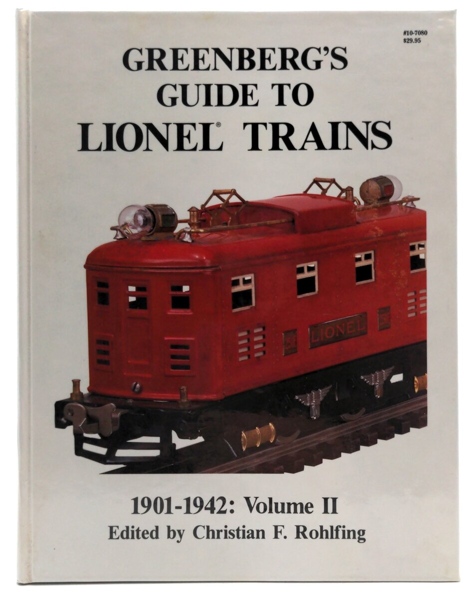 Greenberg Books Guide To Lionel Trains 1901-1942 Vol.2 - Greenberg VG