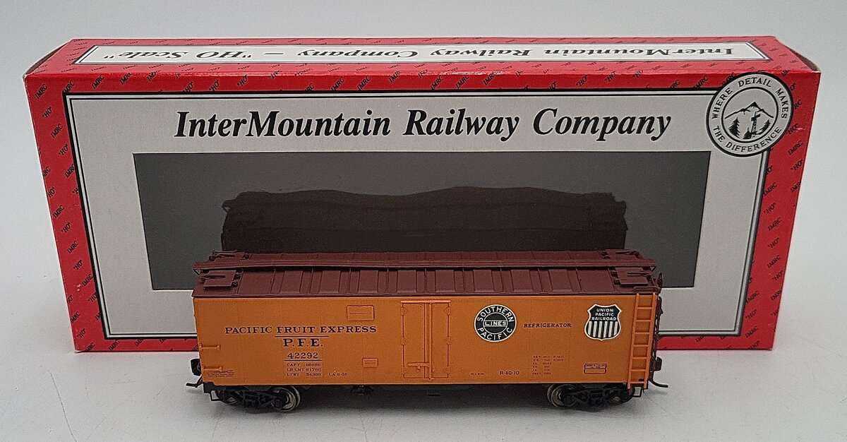 InterMountain 46703P-15 HO Scale Union Pacific Boxcar #42292 EX/Box