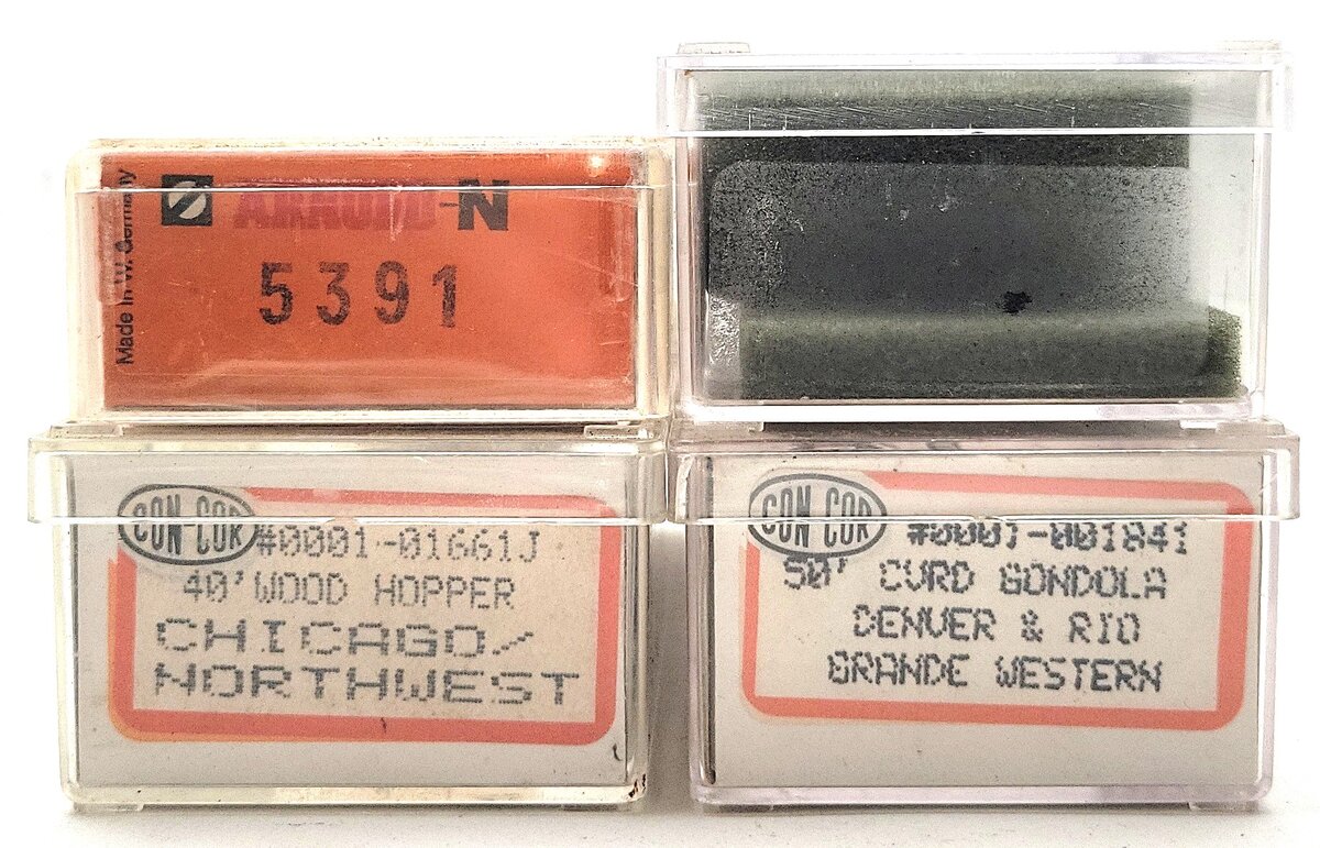 Arnold, Con-Cor, & Other N Scale Assorted Freight Cars [6] EX