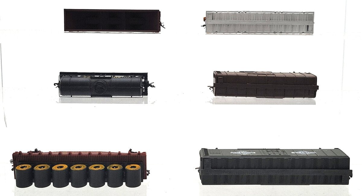 Arnold, Con-Cor, & Other N Scale Assorted Freight Cars [6] EX