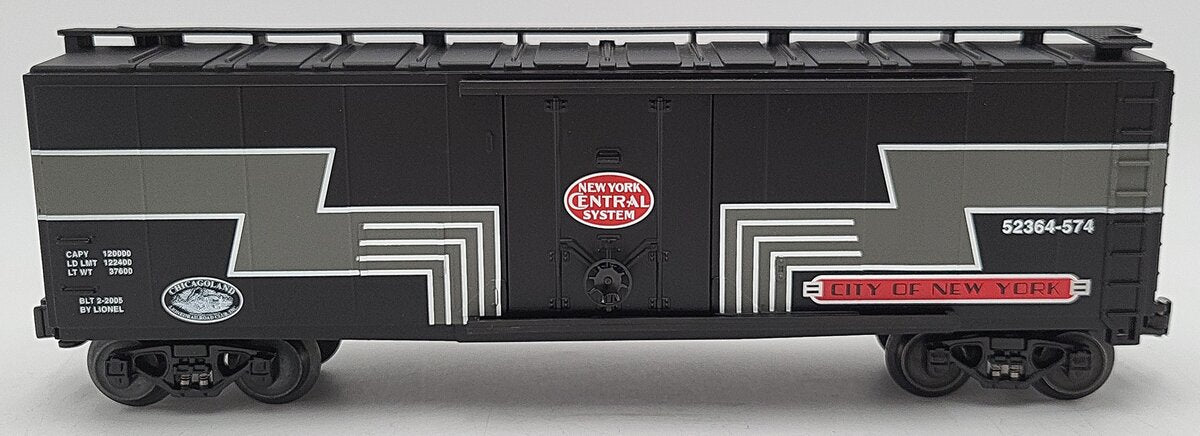 Lionel 6-52364 O Gauge CLRC NYC Express Boxcar #52364-574 LN