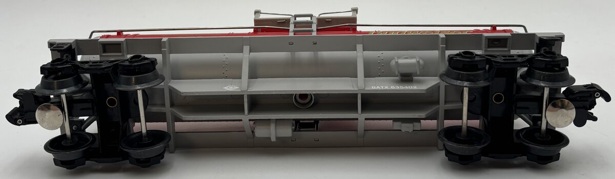 K-Line K-635402 O Anheuser Busch Tank Car Bank w/Display Case LN/Box